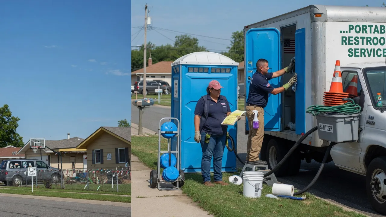 Portable Toilet Rental in West Liberty, IA near me